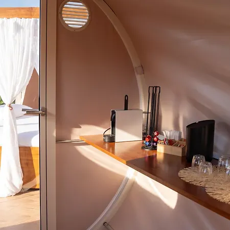 Lüks kamp alanı Namoon Bubble Glamping