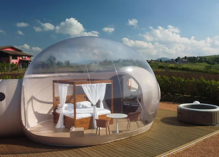 Lüks kamp alanı Namoon Bubble Glamping Ziano Piacentino