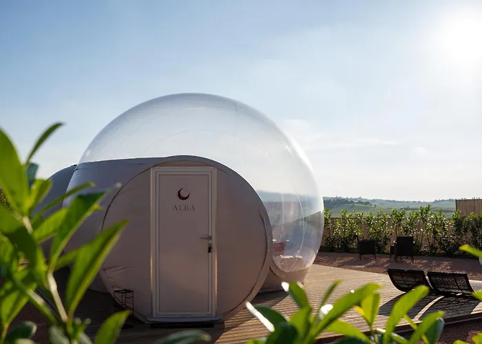 Namoon Bubble Glamping Lüks kamp alanı Ziano Piacentino
